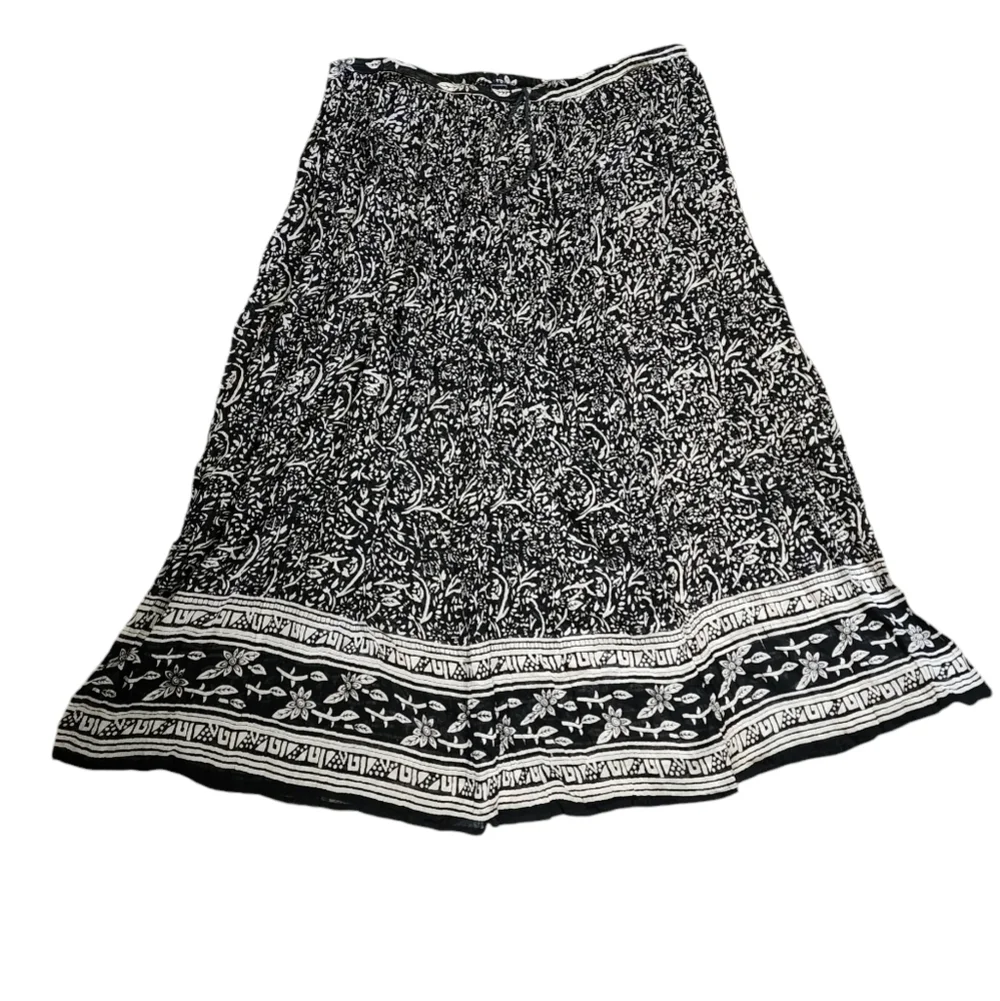 Vintage Derek Heart Boho Broomstick Midi Skirt - Picture 3 of 11